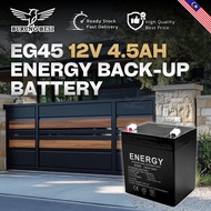 ENERGY EG45 12V 4.5Ah Battery | Autogate Backup Battery | Alarm Battery | UPS Replacement
