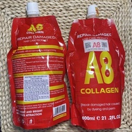 Hấp Phục Hồi Collagen A8 R - túi 600ml - Chuyên phục hồi tóc hư tổn chuẩn salon