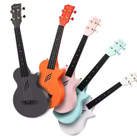 Enya NOVA U 23-Inch Concert Travel Ukulele, Mini Guitar, Carbon Fiber, for Adults, Children, Beginne