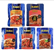 BRAHIM'S Instant Curry Cooking Paste 180g (Masak Lemak/Chicken Curry/Asam Pedas/Rendang/Satay/Sambal