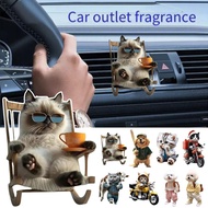 Car Cute Cat And Dog Aromatherapy Forair Outlet Aromatherapy X0C3