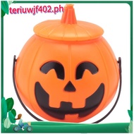 Pumpkin Candy Bucket,Halloween Pumpkin Bucket,Trick or Treat Pumpkin Bucket Jack Lantern Candy Baske