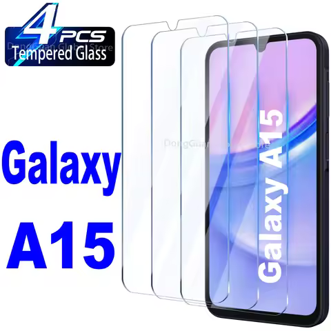 2025 New For Samsung Galaxy A15 Screen Protector Tempered Glass