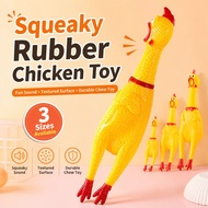Pet Screaming Chicken Toy Chirping Stress Relief Prank Gag Vent