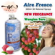 300ml Aire Fresco Bilik Pewangi 3K Metered Sprays Air Freshener Perfume