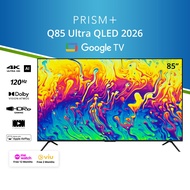 PRISM+ Q85 Ultra 2026 Q-Ultra Series QLED+ | 4K AI Google TV | 85 inch TV