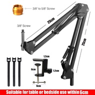Boom Arm สำหรับ Hyperx Solocast Mic ขาตั้งไมโครโฟนอัพเกรดช่วงล่างปรับได้แขนบูม Hyperx Solocast สำหรั