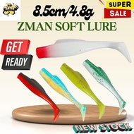 Xstream 8.5CM/4.8G Zman Clone TPR soft plastic lure fishing bait float umpan casting Haruan Toman