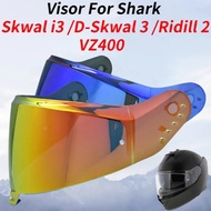VZ400 Visor For Shark Skwal i3 D-Skwal 3 Ridill 2 Helmet Visors Replacement Lens Accessories Capacet