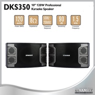 DYNAMAX DKS350 / DKS355 10" 120W Professional Karaoke Speaker System (1 Pair) FREE Speaker cable (10