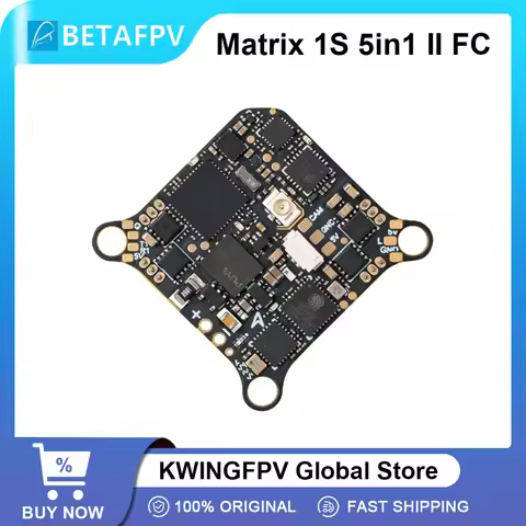 BETAFPV Matrix 1S 5IN1 II FC Brushless Flight Controller AIO For Meteor65 Pro Meteor75 Pro ELRS 2.4G