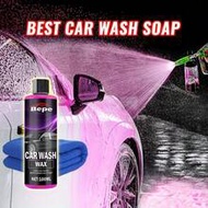 High Foam Concentrated Car Wash Soap - Snow Foam Wash Soap (Suitable For Foam Cannon, Foam Gun Or Bu