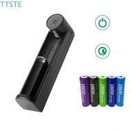 TTSTE Batteries USB Charger Intelligent Charge Safety Li-ion Battery Auto Stop Charger 18650 Battery