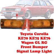 Toyota Corolla KE70 KE75 KE76 Wagon GL RG Front Bumper Signal Lamp Light New