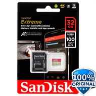 Microsdxc Extreme A1 V30 UHS-1 (100MB/s) 32GB with Adapter SDSQXAF-032G-GN6MA Sandisk