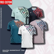 [𝐅𝐑𝐄𝐄𝐄 𝐂𝐔𝐒𝐓𝐎𝐌 𝐍𝐀𝐌𝐄] MALAYSIA BADMINTON JERSEY (NEW DESIGN 2025), BADMINTON Jersey MALAYSIA 2025, JER