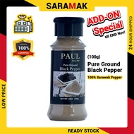 🔥READY STOCK🔥100G Pure Black Pepper Original 100% Sarawak Lada Hitam Putih Sulah Pepper Grinder Cooking Food Seasoning