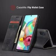 Retro Flip Leather Wallet d Slot Case Hp Samsung Galaxy A71 A 71 2020