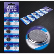 Button Battery CR1632 Lithium Coin Cell Batteries 3V LM1632 BR1632 ECR1632 CR 1632 Electronic Watch Toy Remote