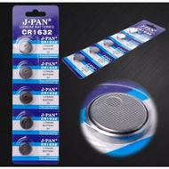 Button Battery CR1632 Lithium Coin Cell Batteries 3V LM1632 BR1632 ECR1632 CR 1632 Electronic Watch 