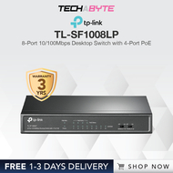 TP-Link TL-SF1008LP | 8-Port 10/100 Mbps Desktop Switch with 4-Port PoE