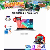 [ผ่อน 0% 10 ด.]MSI Modern 15 F1MG-233TH /Core 5 processor 120U/ประกัน 2 Years