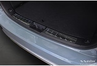 Avisa Black Stainless Steel Inner Rear Bumper Protector Compatible with Mitsubishi Outlander IV Face