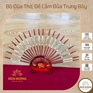 Altar Chopsticks Set, Chopsticks Stand for Display on Altar, Altar Cabinet - Spiritual Feng Shui, Tr