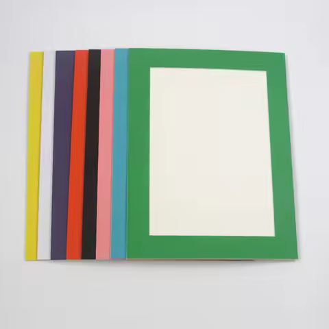 3-piece set of simple cardboard picture frame mounting children's picture frame A4 a3 cardboard pict