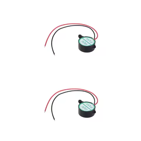 2pcs 12V 95DB Active buzzer High-decibel Electronic Buzzer Beep Alarm Intermittent Continuous For Ar