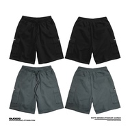 GUDDS UNIVERSE - “SOFT DENIM” 6 POCKET CARGO SHORTS