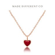 [Made Different Co] Rose Gold Emmi Love Necklace