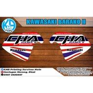 Kawasaki Barako 2 ChaRama9 Sticker Decals