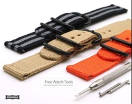 🇭🇰 包郵 🚚 NATO Nylon Bands 20mm 22mm Quick-Release 快拆高密度尼龍系戶外手錶錶帶 ROLEX TUDOR OMEGA SEIKO Submariner