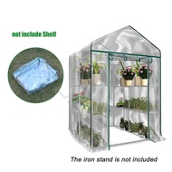 High-Quality PVC Grid Garden Greenhouse Plant Cover Waterproof Anti-UV For Garden Balcony Sapce(Without Iron Frame)