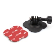 Flexible Sticky Helmet Mount Base for GoPro Insta360 X5 Action Camera Accessories