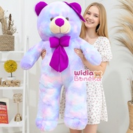 JUMBO RAINBOW TEDDY BEAR 90CM plushie teddy bear
