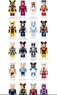 Bearbrick X - men 一番賞 1-20 100%