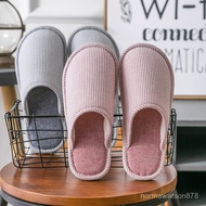 Autumn Winter Cotton Slippers Customized Home Warm Simple Baotou Cixi