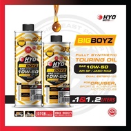 HYO SAE 10W-50 FULLY SYNTHETIC // BIG BOYZ Dual Ester Fully Synthetic SAE 10W50 - 4T Motorcycle Engi