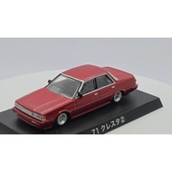 Qingdao Club 16-Bullet 1/64 Stormtrooper Toyota cresta gx71 Metal Red Alloy Material, Complete Parts