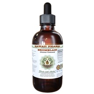 Bromelain Alcohol-FREE Liquid Extract, Bromelain (Ananas Comosus) Dried Powder Glycerite Natural Her