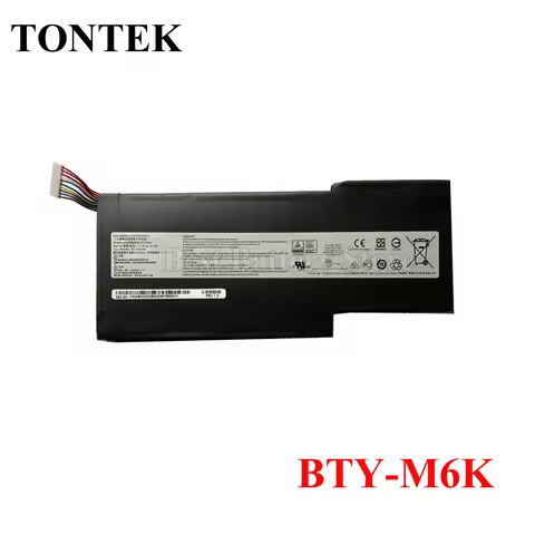 BTY-M6K Laptop Battery for MSI MS-17B4 MS-16K3 GF63 Thin 8RD 8RD-031TH 8RC GF75 Thin 3RD 8RC 9SC GF6