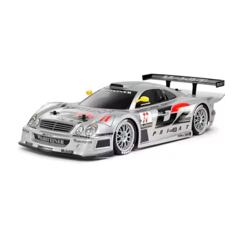 5731 1/10 R/C 1997 Mercedes-Benz CLK-GTR TC-01 Electric Car Model with Carbon Fiber Body in Black wi