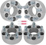 SCITOO 4Pcs 2 inch Wheel Spacers 5x115 to 5x115 with Studs 14x1.5 Bore 71.5mm Compatible with for Do