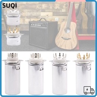 LUCKY-SUQI 1Pcs Vacuum Tube Socket, DIY 9Pin B9A Valve Base,  Tin-Plated Vintage Audio PCB Mount GZC