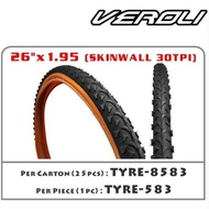 Veroli skinwall tyre (26x1.95 / 27.5x1.95 / 29x2.10)