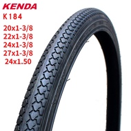 KENDA Steel Wire city Bicycle tire k184 20 22x1-3/8 27 inch 26x1-3/8 24*1.5 retro leisure bicycle tire