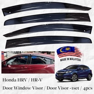 AG Door Visor Honda HRV / HR-V / H-RV 2013 - 2018 Door Visor / Door Window Visor - 1set / 4pcs