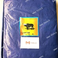 Tarpaulin 3 x 4 meters BANTENG Cap - Tarpaulin A3 Cap BANTENG 3 x 4 meters HM